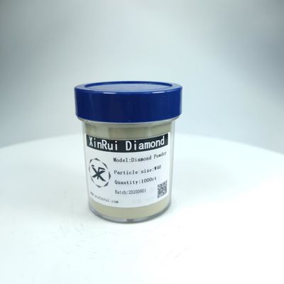 Poussière de diamant Xinrui Taux élevé de dissipation thermique et caractéristiques du diamant naturel