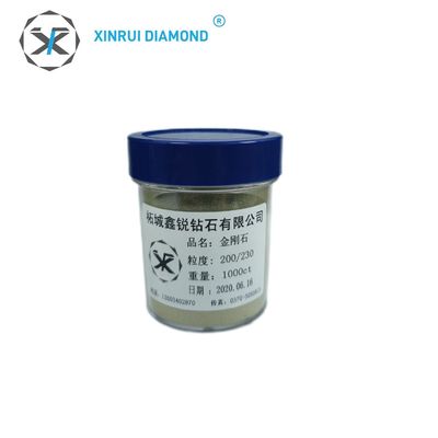 Diamant synthétique industriel Xinrui 99,9% de pureté pour outils diamantés Retour des remboursements