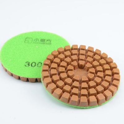 Pad de polissage humide à 7 étapes pour le brassage du béton Forme ronde Package Poids brut 0,740 kg