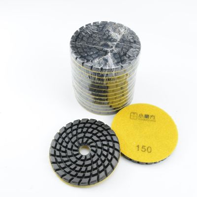 Pad de polissage en résine humide diamantée de 100 mm pour le granit et le marbre Xiaomofang Paiement complet