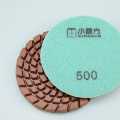 Pad de polissage en résine humide diamantée de 100 mm pour le granit et le marbre Xiaomofang Paiement complet