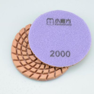 Pad de polissage en résine humide diamantée de 100 mm pour le granit et le marbre Xiaomofang Paiement complet