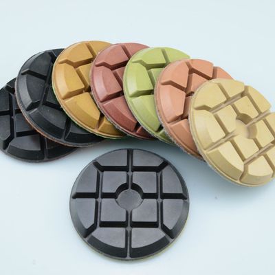 Pad de polissage de diamants liés à la résine pour le polissage de granit humide à partir d'outils abrasifs Xr