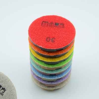 Pad de polissage de diamants liés à la résine pour le polissage de granit humide à partir d'outils abrasifs Xr