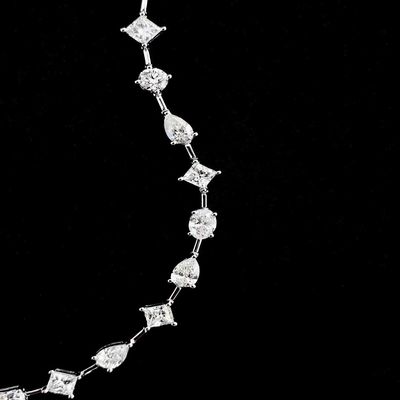 14K Brilliance Lab Homme adulte fait des bracelets en diamant Style de la mode