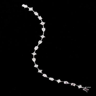 14K Brilliance Lab Homme adulte fait des bracelets en diamant Style de la mode