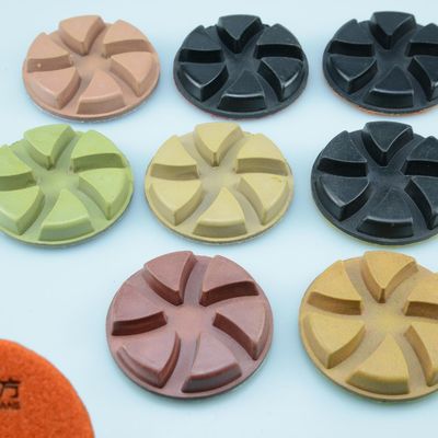 Xr Pads de polissage de diamants pour la finition de surface professionnelle du marbre à l'eau
