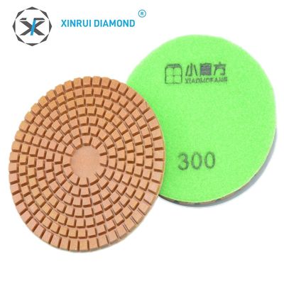Pad de polissage de diamant Xinrui pour le polissage de marbre mode de travail humide et sec personnalisation