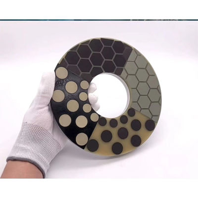 Roue de meulage de diamants/CBN Xinrui vitrifiée et à liaison hybride pour le meulage de surface