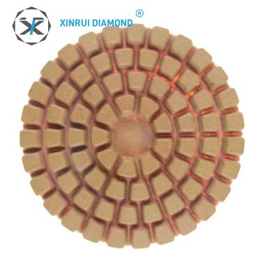 Le polissage à haute vitesse et brillant de Terrazzo avec Xinrui Diamond Pad à personnaliser