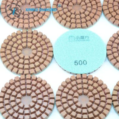 Le polissage à haute vitesse et brillant de Terrazzo avec Xinrui Diamond Pad à personnaliser